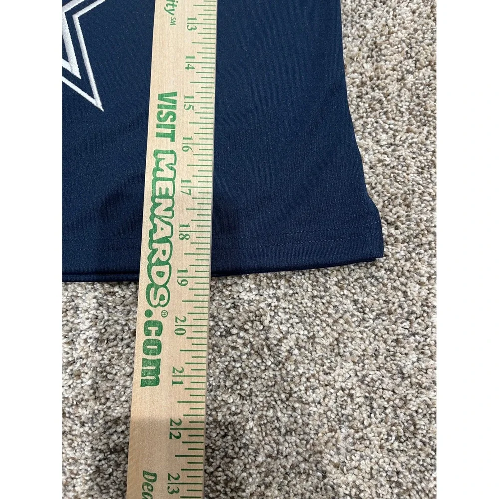 NFL Dallas Cowboys Girls Cheerleader Outfit 2pc Set Navy White Star Medium 10/12